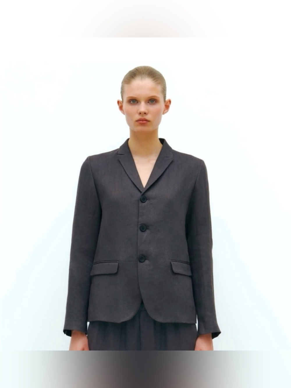 Zara Linen Blazer